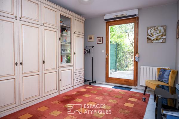 Duplex avec terrasses et garage en centre ville