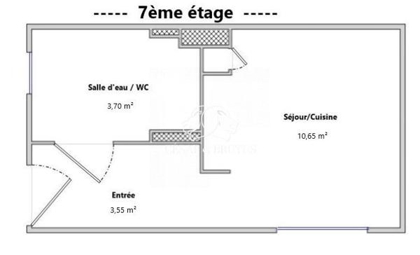STUDIO LMNP EN ETAGE ELEVE AVEC PARKING