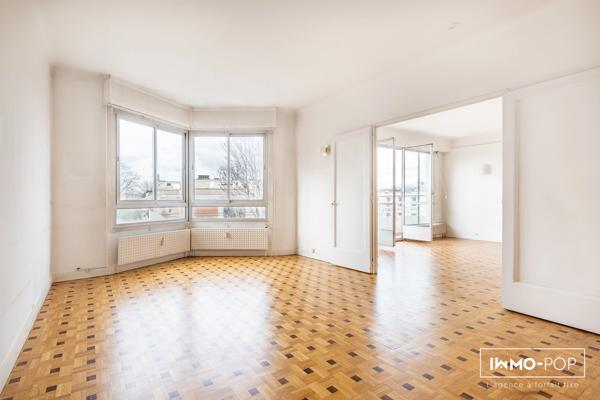Appartement T2 de 72m2 calme et lumineux avec balcon - 16ème Paris