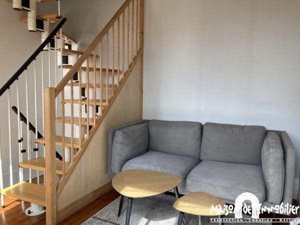 Location Appartement meublé - 2 pièces - 46m² - COGNAC Centre-ville