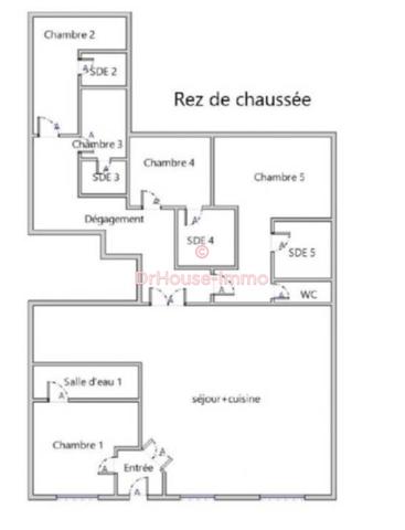 Appartement à vendre 6 pièces de 173 m²