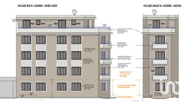 Appartement à vendre 4 pièces 84 m² Grenoble