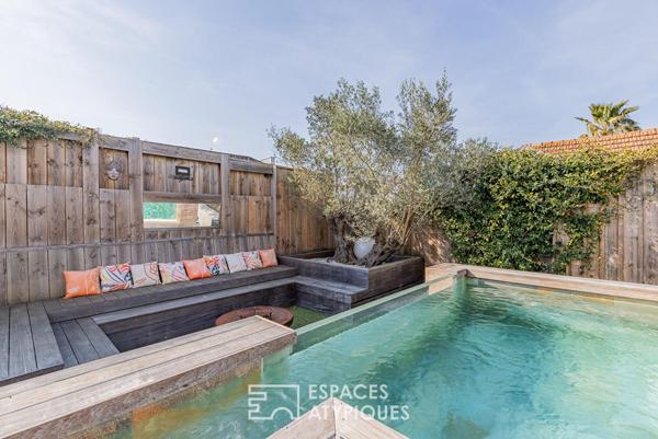 Maison familiale contemporaine avec piscine à l’Aiguillon