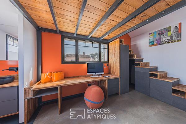 Maison familiale contemporaine avec piscine à l’Aiguillon