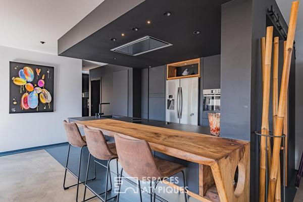 Maison familiale contemporaine avec piscine à l’Aiguillon