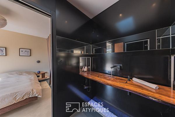 Maison familiale contemporaine avec piscine à l’Aiguillon