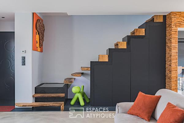 Maison familiale contemporaine avec piscine à l’Aiguillon