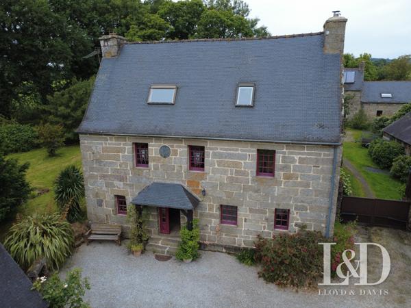 Manoir Breton du XVIIIe siècle - authenticité et nature