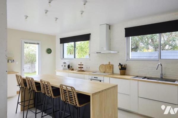 ORVAULT, maison 5 chambres, 1 bureau, Jardin