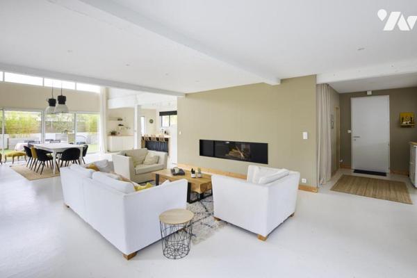 ORVAULT, maison 5 chambres, 1 bureau, Jardin