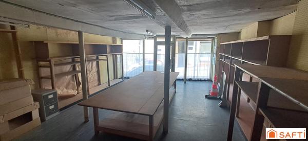 Ancien commerce atelier et logement 131m²