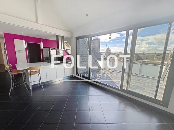 A VENDRE Appartement 5 pièce(s) 50000 SAINT LO 4 CHAMBRES ASCENSEUR CENTRE VILLE