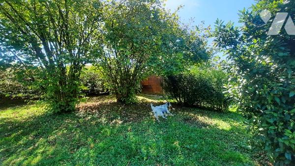 Centre de Levroux pavillon de plain pied, 3 chambres, salle à manger séjour, garage et jardin clos