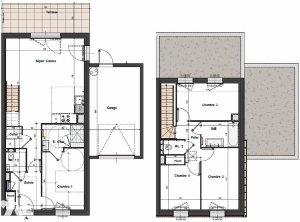 VENTE - Maison neuve 4 chambres LAFAYETTE