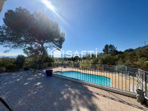 Villa de 168 m2 sur 2957 m2, 5 chambres