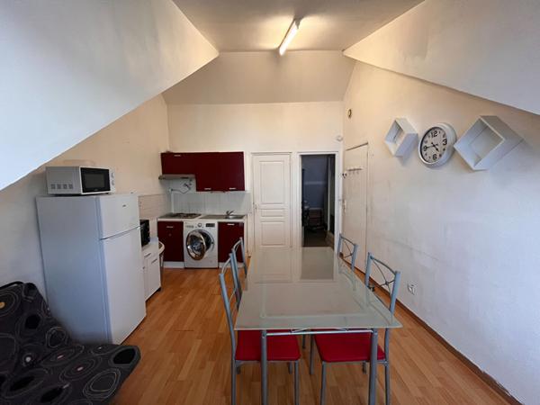A louer secteur Calais Curie Appartement t2 meublé de 30m2