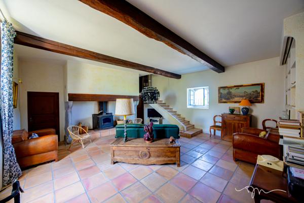 Vic-en-Bigorre (65500) Superbe Bigourdane de 348m2 sur 2 niveaux, avec jardin, piscine et dépendances