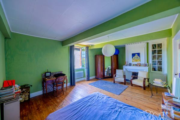 Vic-en-Bigorre (65500) Superbe Bigourdane de 348m2 sur 2 niveaux, avec jardin, piscine et dépendances