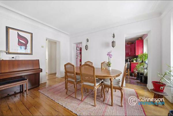 Appartement familial de caractère - lumière, charme de l’ancien et plan idéal