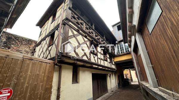 À vendre : Maison de village au cœur de Riquewihr, Idéal investisseur ou résidence principale
