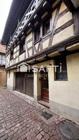 À vendre : Maison de village au cœur de Riquewihr, Idéal investisseur ou résidence principale
