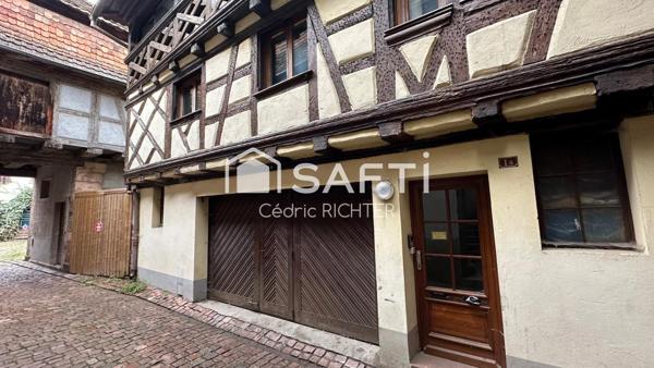 À vendre : Maison de village au cœur de Riquewihr, Idéal investisseur ou résidence principale