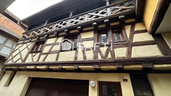 À vendre : Maison de village au cœur de Riquewihr, Idéal investisseur ou résidence principale