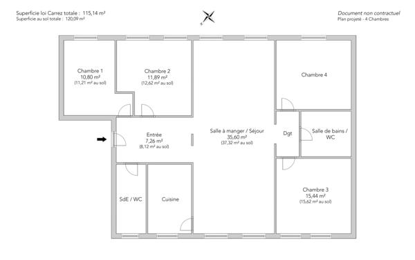 Appartement Paris 17e - BATIGNOLLES