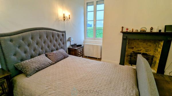 Superbe maison bourgeoise en campagne, 4 chambres et jardin clos.