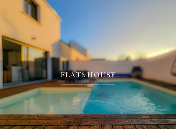 Maison 3ch 102 m2 avec Garage, piscine et terrasse - Saint-Mars-du-Désert