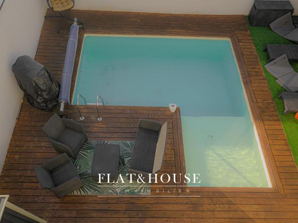 Maison 3ch 102 m2 avec Garage, piscine et terrasse - Saint-Mars-du-Désert