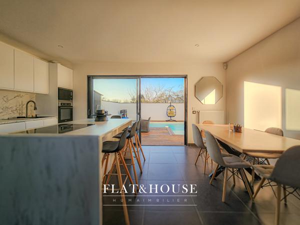 Maison 3ch 102 m2 avec Garage, piscine et terrasse - Saint-Mars-du-Désert