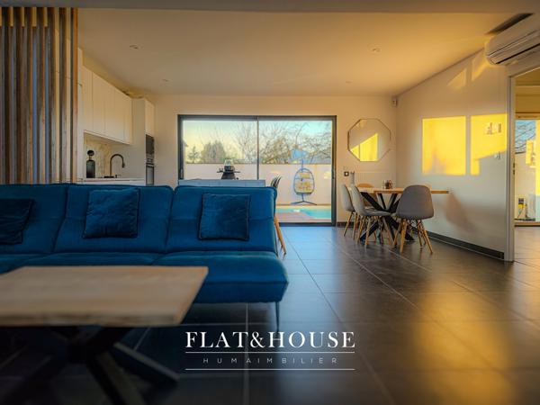 Maison 3ch 102 m2 avec Garage, piscine et terrasse - Saint-Mars-du-Désert