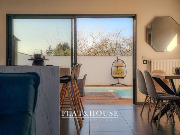 Maison 3ch 102 m2 avec Garage, piscine et terrasse - Saint-Mars-du-Désert