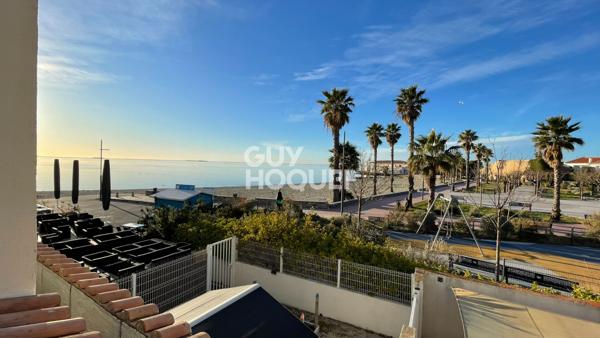 VUE MER ! Appartement T2 centre Mèze 53 m2