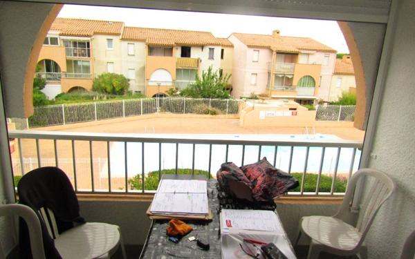 Appartement à louer    2 pièces • 24 m2 Le Cap d'Agde - Agde