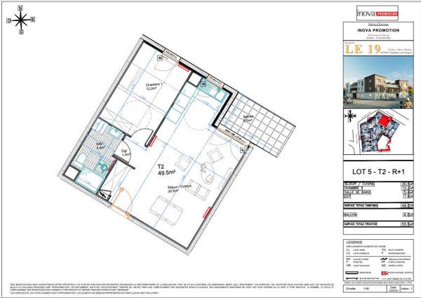 Nouvelle résidence à Tremblay en France