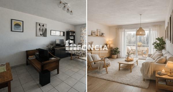 À vendre Appartement 2 pièces 48 m² - Montfavet 84140
