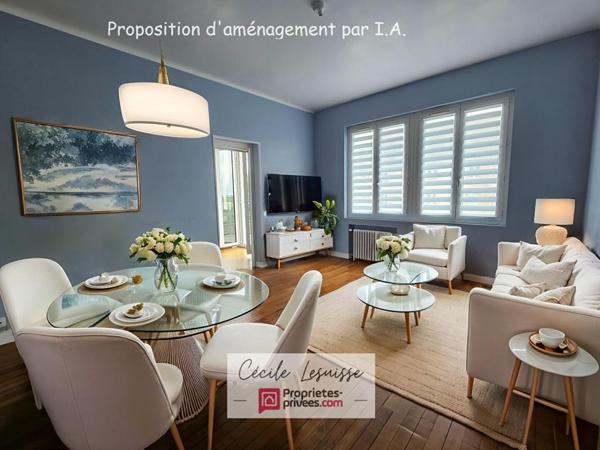 Appartement lumineux 4 pièces