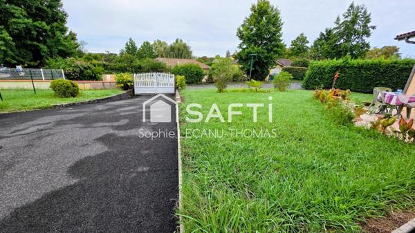 Cœur de ville, commerces de proximités et école.