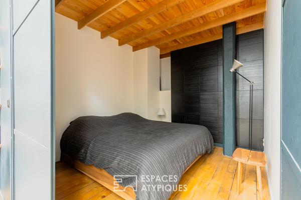 Loft studio photo avec verrière