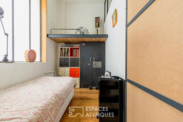 Loft studio photo avec verrière