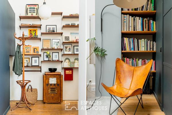 Loft studio photo avec verrière