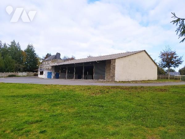 A vendre local d'activité avec un entrepôt, des bureaux et un logement