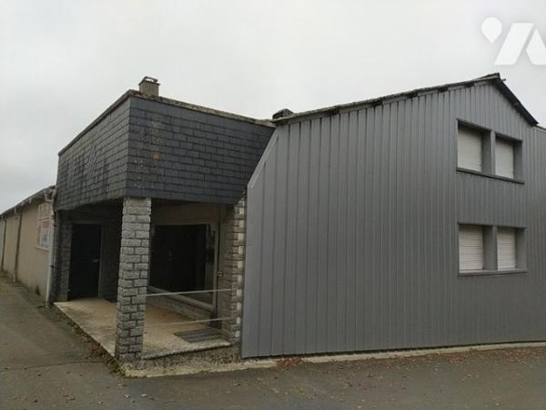 A vendre local d'activité avec un entrepôt, des bureaux et un logement