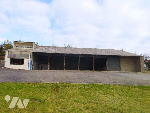 A vendre local d'activité avec un entrepôt, des bureaux et un logement