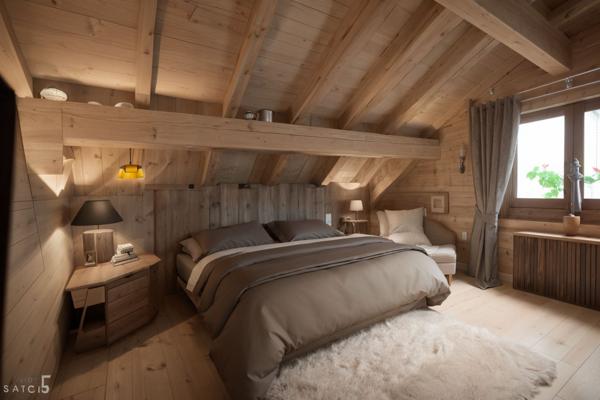 Villarlurin (73600) Chalet Bois