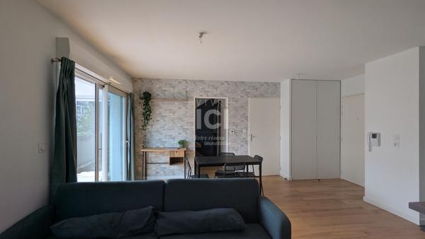 Appartement T2 49.08m² - Meuble - Nantes Secteur Beaujoire - Loggia + Parking
