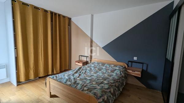 Appartement T2 49.08m² - Meuble - Nantes Secteur Beaujoire - Loggia + Parking