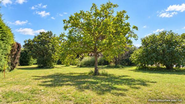 Terrain constructible de 1 387 m² avec piscine à Aubignan